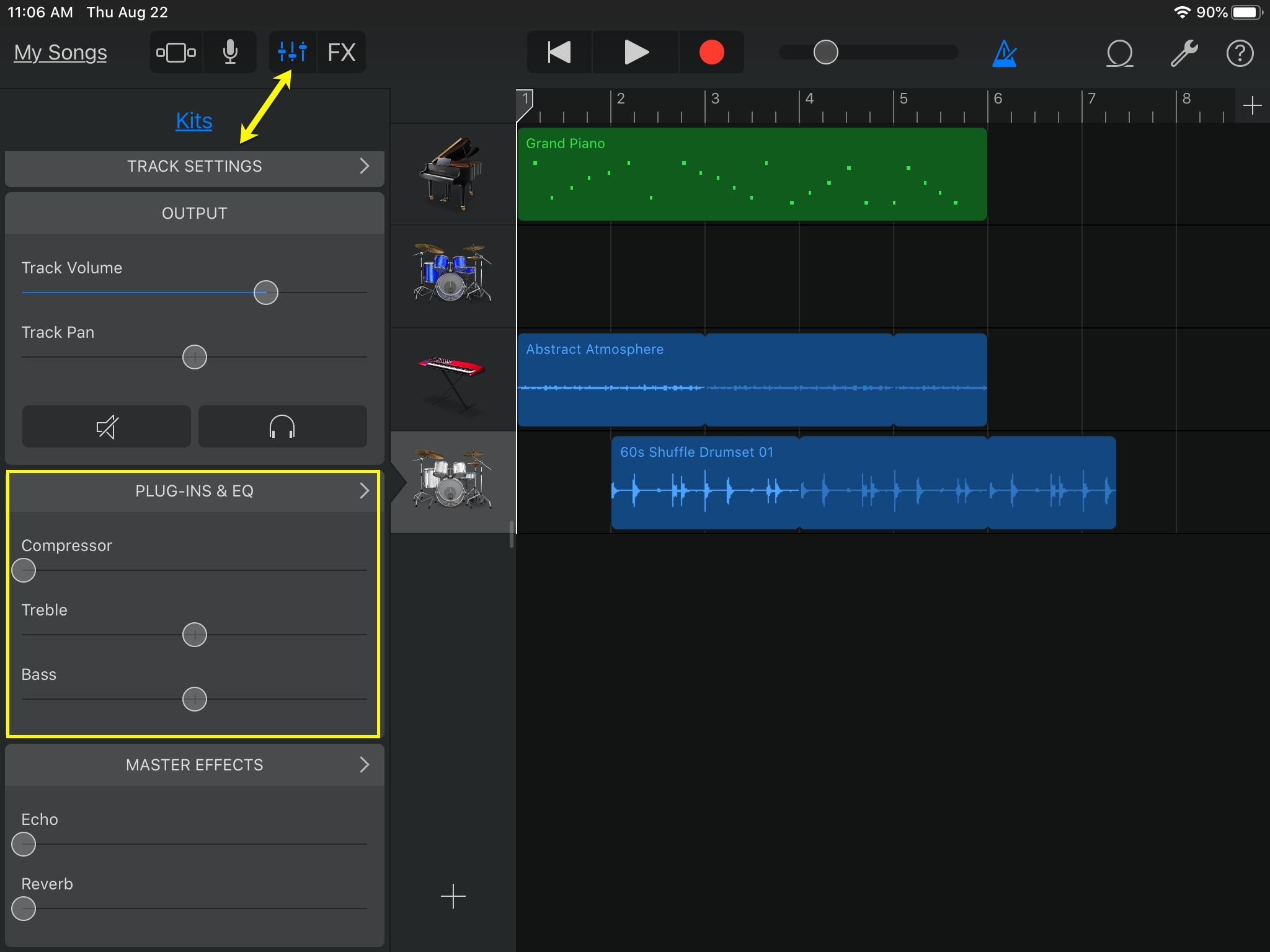 How To Add A Backing Track To Garageband Ipad